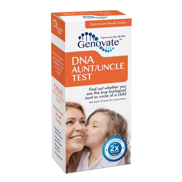 DNA aunt uncle test kit front