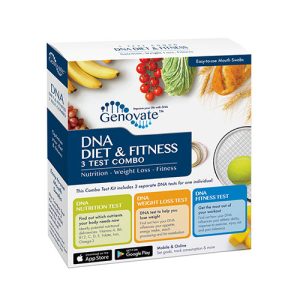 DNA diet fitness test kit combo front large