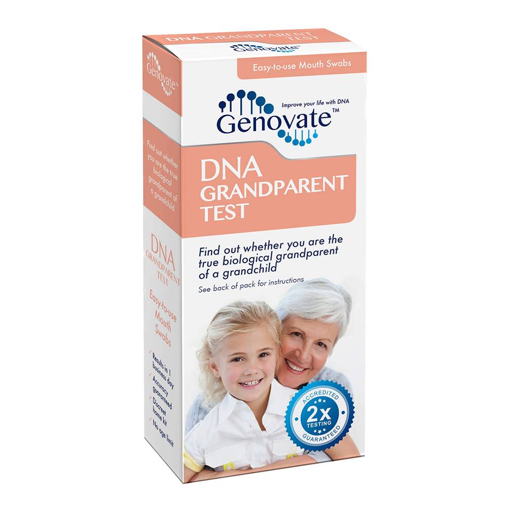 DNA grandparent test kit front