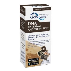 DNA paternal ancestry test kit front