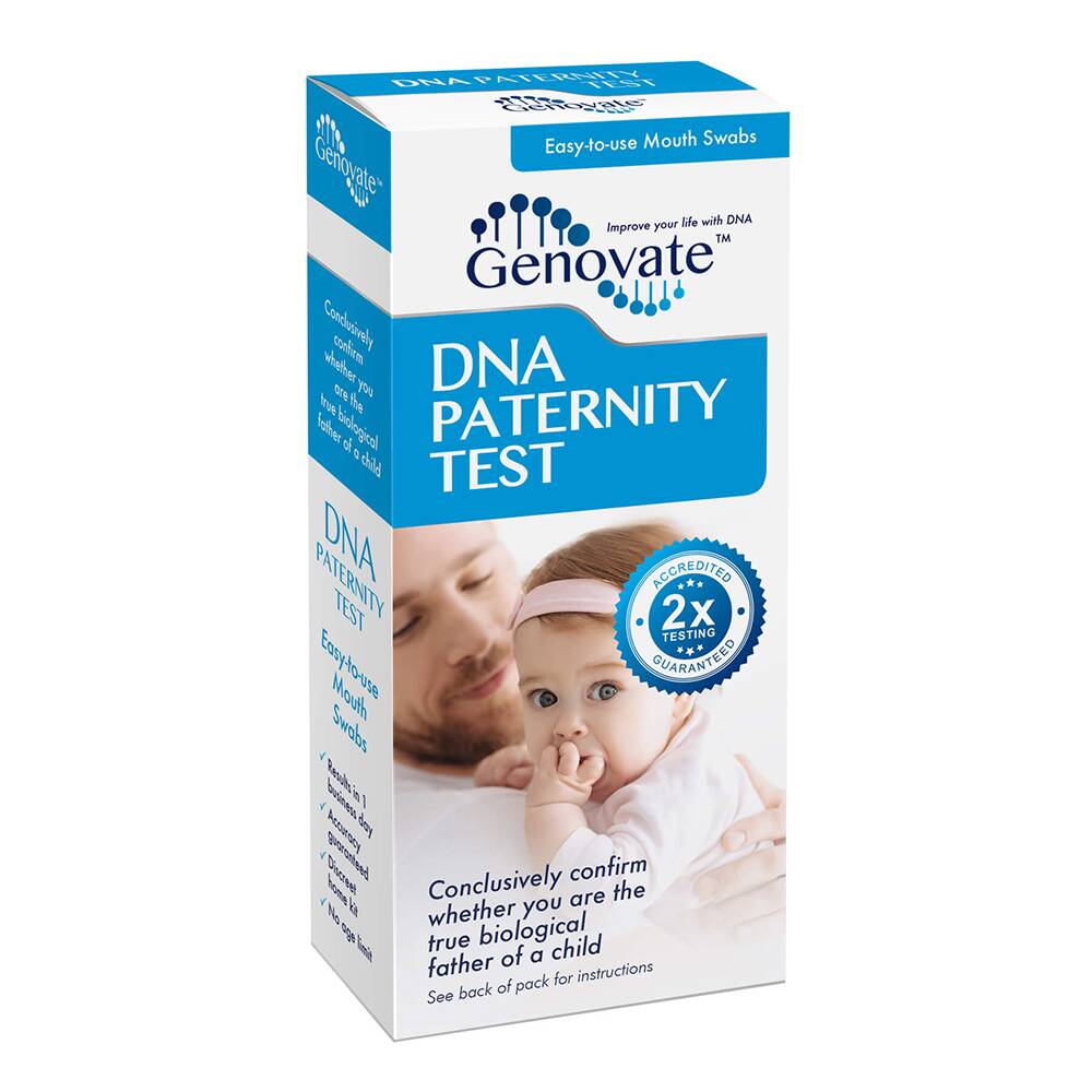 DNA paternity test kit front