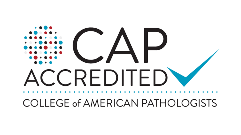 CAP Accredited (College of American Pathologists)