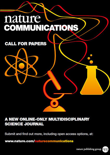 nature communications cover